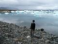 P1040206- Devant le  lac glaciaire Jokulsarlon
